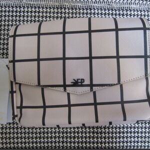 ISO Cream and Black Checkered Women's Bag by freshly picked